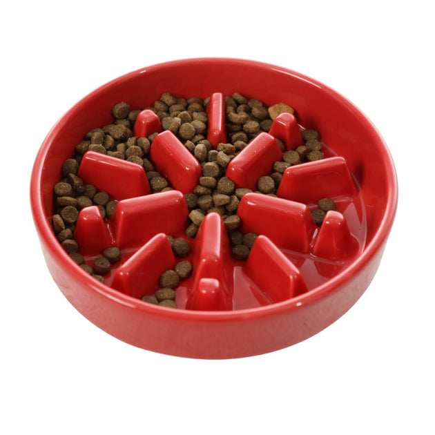 [Spark] Slow Feeder Dog Bowls - Red / Green / Blue