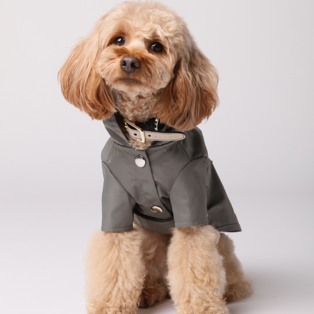 BOWERY RAINCOAT - GRAY