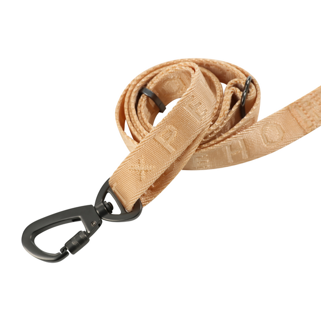 PADDED  ACTIVE  PET LEASH  - APRICOT