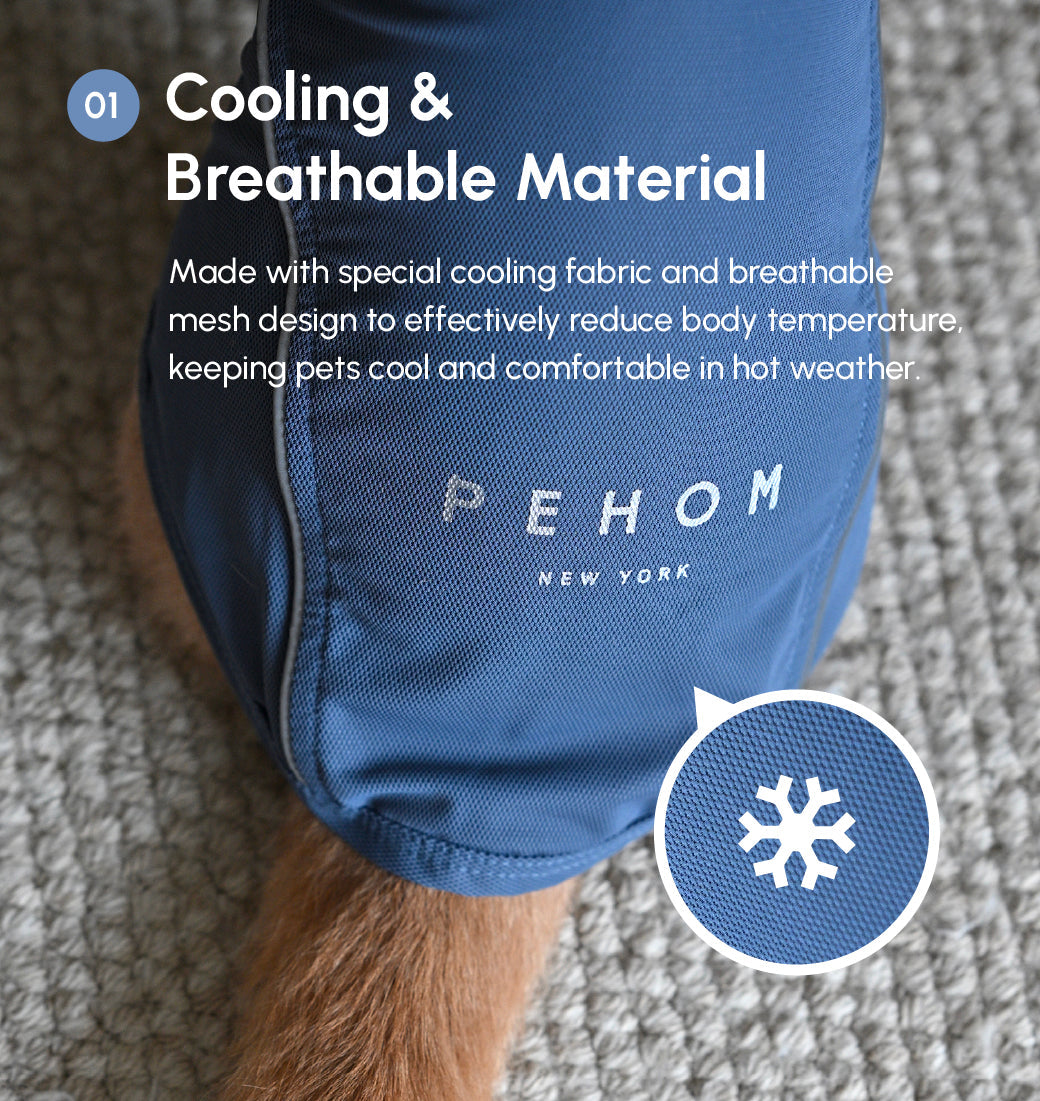 CHILL VEST SHIRT - BLUE