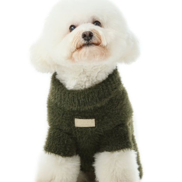 Eskimo Fuzzy Sweater - Green