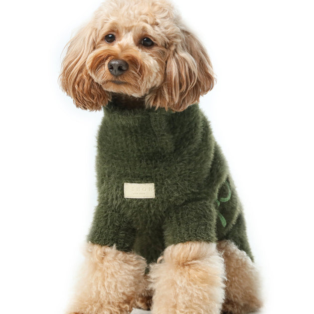 Eskimo Fuzzy Sweater - Green