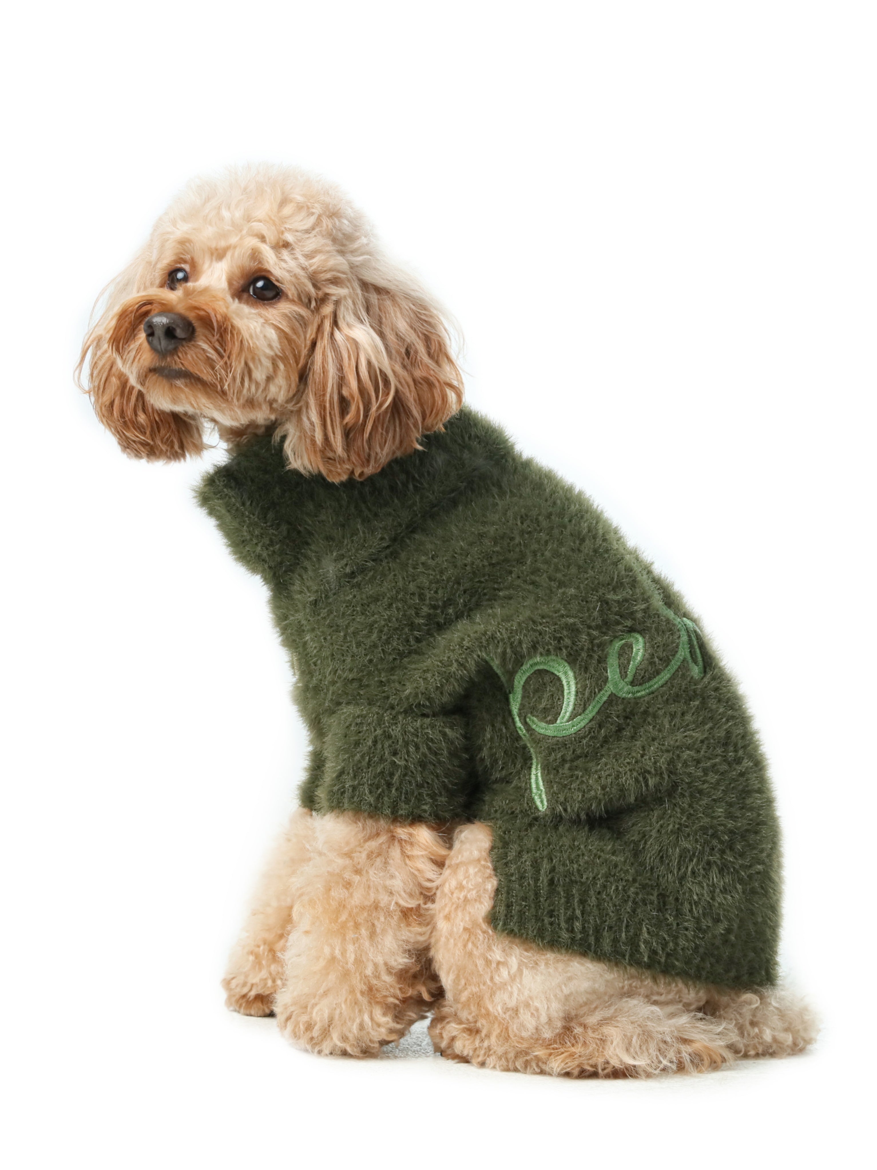 Eskimo Fuzzy Sweater - Green