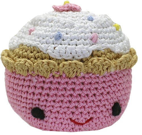 Knit Knacks Organic Cotton Pet & Dog Toys, "Happy Birthday"